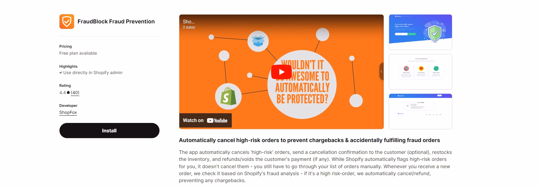 FraudBlock Fraud Prevention
